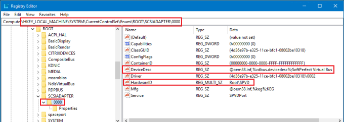 Registry Instance ID 0000 Before